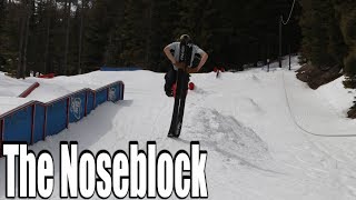 HOW TO NOSEBLOCK ON SKIS