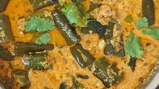 ధహి బెండి  | Dahi Bindi Gravy | Bendakaya Perugu masala curry