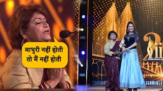 When Saroj Khan said \