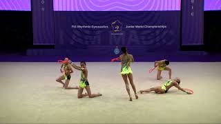 Japan (JPN) - 2023 Rhythmic Junior Worlds Qualifications 5RO Group