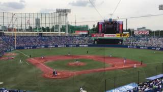 2017.6.24 ヤクルト vs 横浜 荒木貴裕 第1打席 応援歌