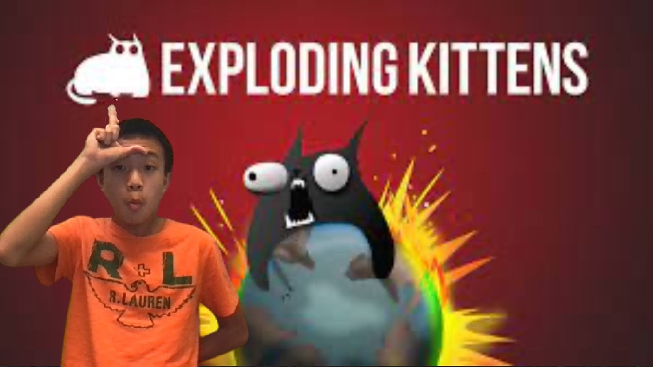 Playing Exploding Kittens Youtube