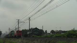 秩父鉄道 EL5重連団体列車　小前田～ふかや花園 2021/07/07