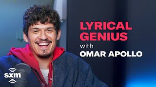 Can Omar Apollo Recognize His Own Lyrics? | Lyrical Genius | SiriusXM