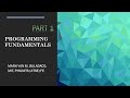 Computer Programming 1: Programming Fundamentals (Part 1)