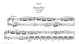 Mozart: Piano Sonata No. 1 in C major, K.279 [Gould]