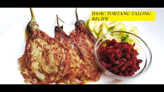 Basic tortang talong Recipe