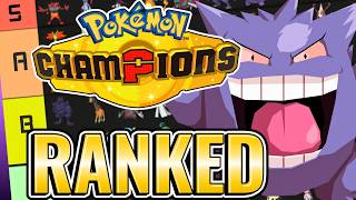 *NEW* Ranking EVERY Pokémon in Pokémon Champions (META Tier List)
