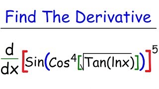 Calculus - Chain Rule - Derivatives