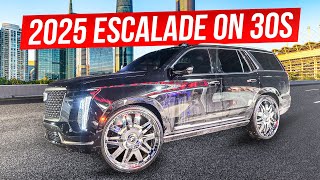 HANDS ON MODIFYING MY 2025 ESCALADE TO FIT 30 INCH FORGIATO RIMS