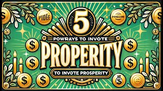 5 Powerful Ways to Invite Prosperity @AttractingInnerCalm