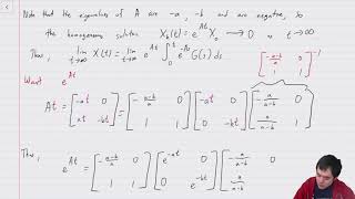 MATC58 Lec 4.10: linear pharmacokinetics model