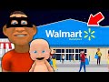 Daddy and Baby BREAKS INTO WALMART at MIDNIGHT 100 Times...