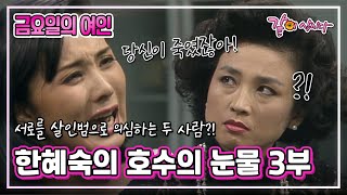 [금요일의 여인]한혜숙의 호수의 눈물 3부|한혜숙 윤일봉 정낙희 김동현 정재순 KBS 1993.06.18. 방송