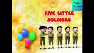 Five Little Soldiers Rhyme