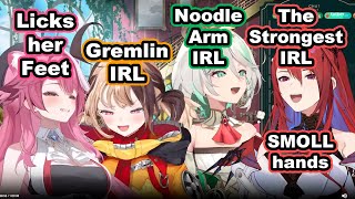 The lure behind Off Collab in Japan Cecilia, Gigi, Liz, and Raora |  『Hololive』