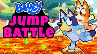 Bluey Jump Battle \u0026 Bluey Freeze Dance | The Floor Is Lava Game | Bluey Dance Mode | Danny Do!