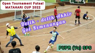 BABAK.2 || Detik - Detik Gol Kemenangan PUPR. A Lolos ke FINAL