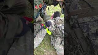 Staza taktyczna PAX - aplikacja ręka  #tc3 #army #military #stopthebleed