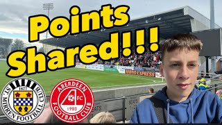 Points Shared!!! St Mirren FC vs Aberdeen FC | Scottish Premiership