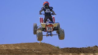 50CVT racer Logan Mazuy wide open at High Point