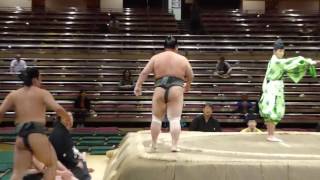 Takiguchi (4-1) - Toshinofuji (3-2) , Sumo : Natsubasho '16