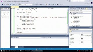 Parallel programming in C++ with OpenMP (Visual Studio tutorial)