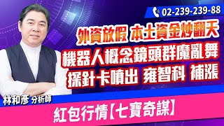 林和彥【時間密碼】20241225盤後／材料KY 世芯 緯穎 長榮航 台光電 玉晶光 買底部賺大錢