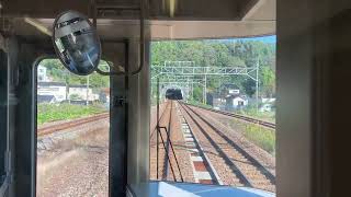 [前面展望]えちごトキめき鉄道日本海ひすいライン能生駅から筒石駅