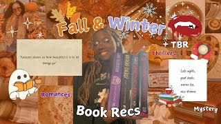 Recommendations for fall & winter reads + my tbr 🍂❄️📚