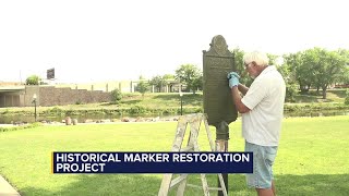 Historical marker restoration project