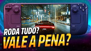 STEAM DECK - Review COMPLETA - Vale a pena? (e ONDE comprar MAIS BARATO no BRASIL!)