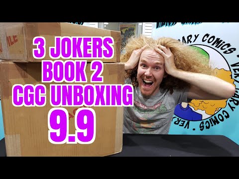 CGC Unboxing Three Jokers Book 2