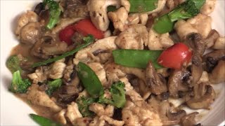 Miso Chicken Stir- Fry - Healthy Eating