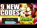 ✨NEW CODES✨WORLD OF STANDS CODES - WORLD OF STANDS CODES 2024 - WORLD OF STANDS ROBLOX CODES