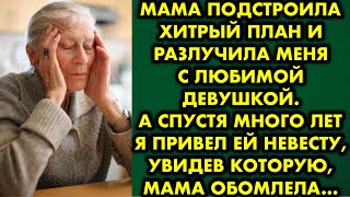 Мама подстроила хитрый план и разлучила меня с любимой девушкой. А спустя много лет я привел ей…