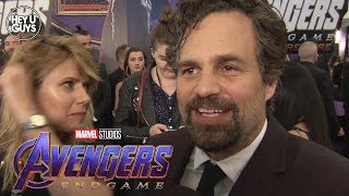 Avengers: Endgame World Premiere - Mark Ruffalo Interview