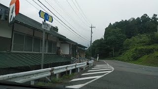 岡山鳥取県道115号常藤関金線　犬挟越の中では凶悪