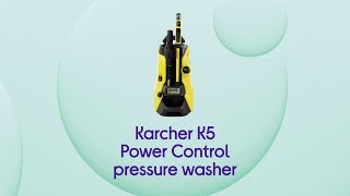 Karcher K5 Power Control Pressure Washer - 145 bar - Product Overview