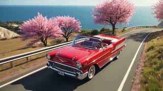 1950s Springtime by the Coast: Jazz, Ocean Breeze & Timeless Charm | Vintage Rides & Jazz Vibes