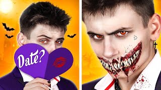 My Boyfriend is a Vampire! Part 2 - Horror Superheroes Relationship Struggles with Spooky Crush