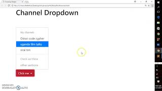 How to create Dropdowns & Dropups Using Bootstrap