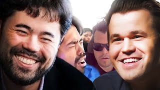 Hikaru Reacting to Magnus Reacting to Hikaru