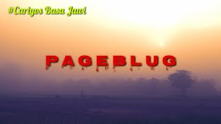 Cariyos Basa Jawi || PAGEBLUG #podcast #video #story