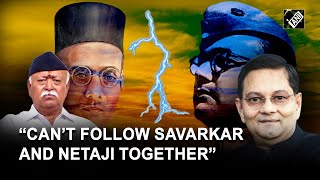 “Can’t follow Savarkar and Netaji together”: Subhas Bose’s grandnephew to Mohan Bhagwat