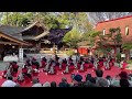 躍動（2021～秋の陣～入賞枠演舞）／秦野元気まつり～春の陣～2022@出雲大社相模分祠境内