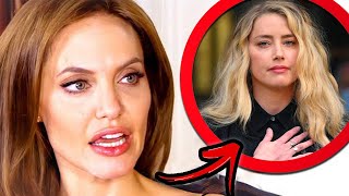 Angelina Jolie Defends Johnny Depp Against Amber Heard...!?