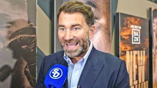'ANTHONY JOSHUA DONE AT WORLD LEVEL if he loses to Franklin!' - EDDIE HEARN