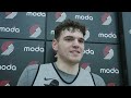 Donovan Clingan Media Availability | December 10, 2024 | Portland Trail Blazers