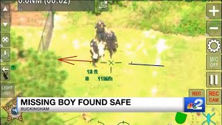 Missing boy found in Lee County with the help of a bloodhound